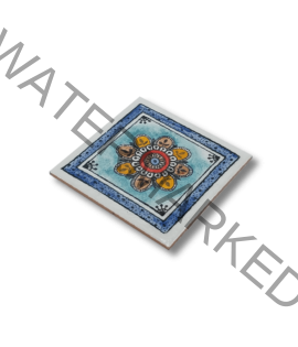 Azulejo Decorado 15x15cm Flor