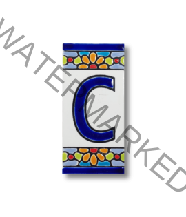Cerámica Letra C