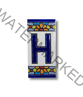 Cerámica Letra H