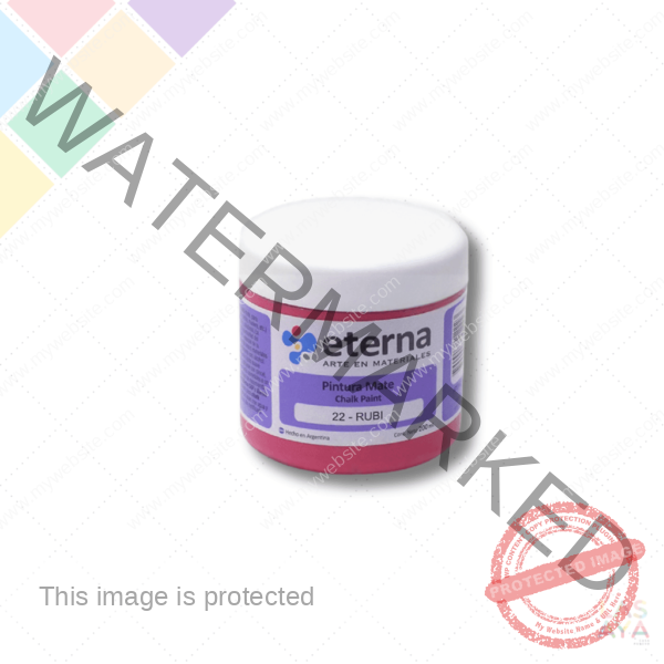 Chalk Paint Eterna x 200cc Rubí